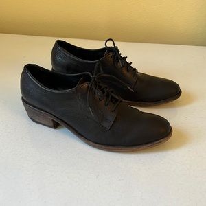 Frye Carson Oxford 74200 Black Lace-Up Shoe Women’s Size 9
